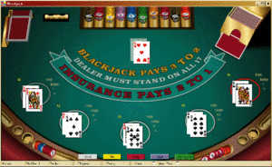 in blackjack does the dealer have to hit on 16